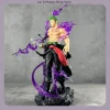 statue de figurine de dessin animé roronoa zoro enma, 33cm, une pièce, pose debout, décoration de bureau, cadeau