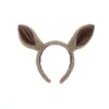 costume de cerceau d'oreille de cheval d'anime mignon, oreilles d'animaux de simulation, bande de sauna en peluche, accessoires d'halloween