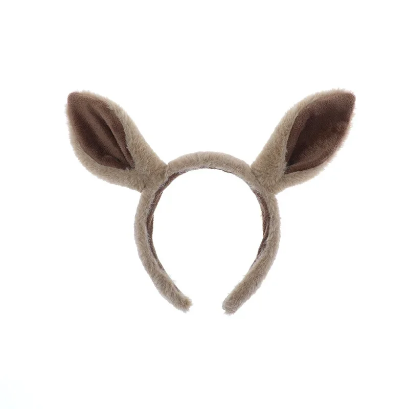 costume de cerceau d'oreille de cheval d'anime mignon, oreilles d'animaux de simulation, bande de sauna en peluche, accessoires d'halloween costume de cerceau d'oreille de cheval d'anime mignon, oreilles d'animaux de simulation, bande de sauna en peluche, accessoires d'halloween