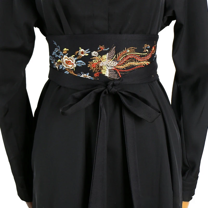 style chinois ceinture brodée kimono ceinture de cravate rétro satin traditionnel hanfu robe ceinture femmes obi yukata robe corset style chinois ceinture brodée kimono ceinture de cravate rétro satin traditionnel hanfu robe ceinture femmes obi yukata robe corset