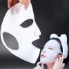 Couverture de masque en Silicone, masque fixe monté sur l’oreille pour hydrater et absorber l’essence, outil de soins du visage réutilisable Couverture de masque en Silicone, masque fixe monté sur l’oreille pour hydrater et absorber l’essence, outil de soins du visage réutilisable