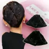 Élégant grand strass arc griffe de cheveux crabe perles épingles à cheveux femmes filles doux cheveux ornement pinces à cheveux mode cheveux accessoires