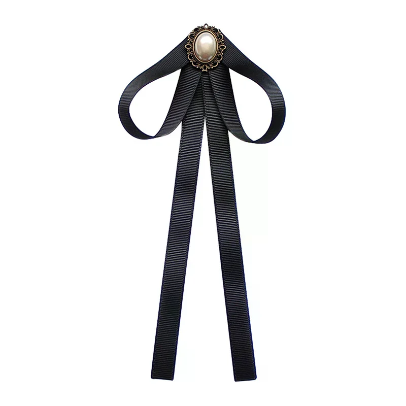 broches en ruban d'imitation de perles, épingle à nœud papillon, vintage, col pré attaché, bijoux, chemise à nœud papillon, clip de cravate pour femmes et filles broches en ruban d'imitation de perles, épingle à nœud papillon, vintage, col pré attaché, bijoux, chemise à nœud papillon, clip de cravate pour femmes et filles