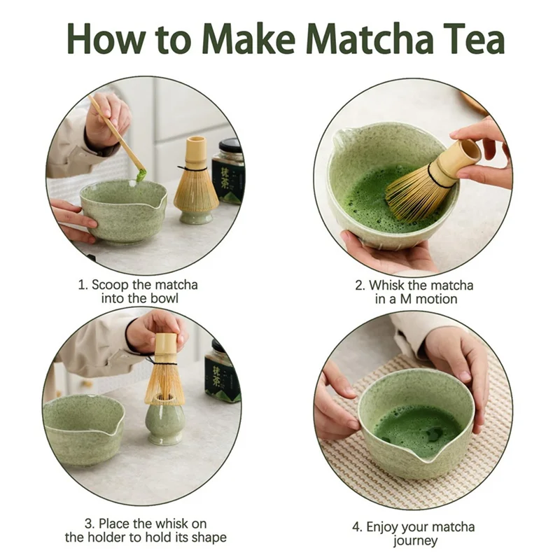 ensemble matcha abun 2x, service à thé japonais comprenant un bol matcha avec bec, un support matcha, une cuillère matcha en bambou et en bambou ensemble matcha abun 2x, service à thé japonais comprenant un bol matcha avec bec, un support matcha, une cuillère matcha en bambou et en bambou