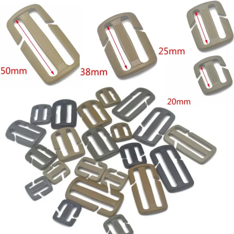 Ruban d’utilisation de ruban de 20mm 25mm 38mm 50mm de large, boucle antidérapante remplaçable à deux côtés Ruban d’utilisation de ruban de 20mm 25mm 38mm 50mm de large, boucle antidérapante remplaçable à deux côtés