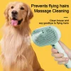 brosse de toilettage pour chiens à pulvérisation de vapeur brosse à vapeur unique pour chiens brosse de toilettage de luxe brosse à vapeur pour chiens c