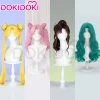 EN STOCK Chibii Usaa Tsuk Occa Usagii Kdón Makotoo Kaiouu Michiruu perruque Anime DokiDoki mignon queue de cheval cheveux casquette gratuite EN STOCK Chibii Usaa Tsuk Occa Usagii Kdón Makotoo Kaiouu Michiruu perruque Anime DokiDoki mignon queue de cheval cheveux casquette gratuite