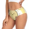 slip de jeu sumikko gurashi personnalisé, sous vêtements pour femmes, confortable, extensible, dessin animé japonais culotte
