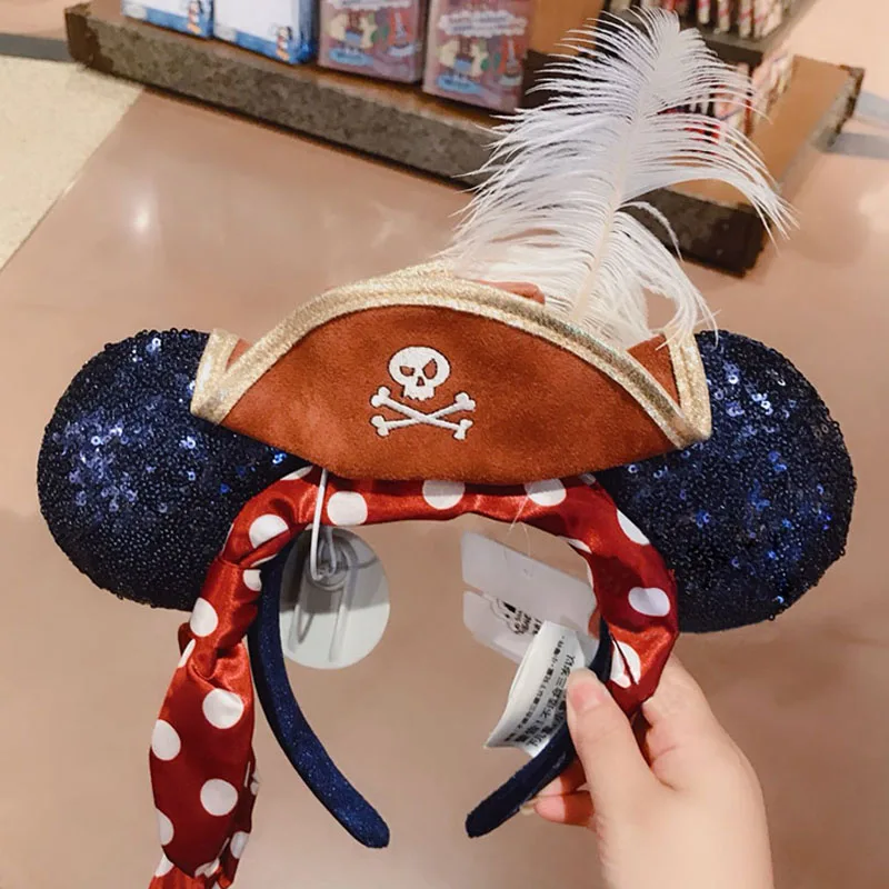 bandeau princesse disney mickey oreille raiponce neige blanche, nœud à paillettes, cerceau pour cheveux, accessoires pour filles, cadeau d'halloween, jack de noël bandeau princesse disney mickey oreille raiponce neige blanche, nœud à paillettes, cerceau pour cheveux, accessoires pour filles, cadeau d'halloween, jack de noël