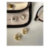 boucles d'oreilles en argent sterling 925 pour femmes, cerceau d'oreille polyvalent, doux fille, bijoux à la mode, cadeaux du nouvel an, accessoires