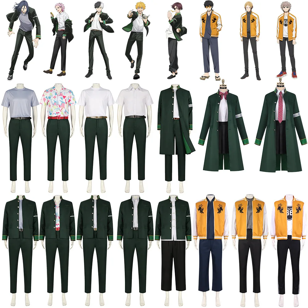 Costumes de Cosplay Haruka Sakura, uniforme de jeu de rôle Umemiya Hajime, vêtements de fête d’halloween Hayato Suo, tenue Kaji Ren Costumes de Cosplay Haruka Sakura, uniforme de jeu de rôle Umemiya Hajime, vêtements de fête d’halloween Hayato Suo, tenue Kaji Ren