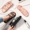 sandales à plateforme en plastique pvc de style romain pour femme, chaussures vintage de haute qualité, vente en gros et en gros