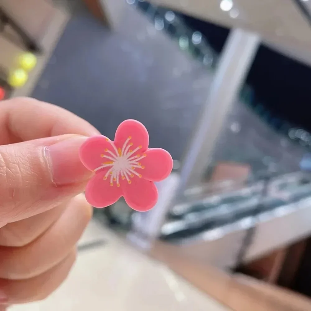 Épingles à cheveux peach none blossoms pour femmes et filles, pince à cheveux, vêtements de sauna, accessoires de dessin animé, tulipe sakura, cordon à cheveux fleur, ornement, nouveau Épingles à cheveux peach none blossoms pour femmes et filles, pince à cheveux, vêtements de sauna, accessoires de dessin animé, tulipe sakura, cordon à cheveux fleur, ornement, nouveau
