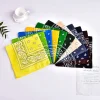 1/2 pièces hip hop bandana homme femmes mode bandeaux d'extérieur bandeau de cheveux enveloppes de poignet foulards de cheveux accessoires de cheveux de haute qualité