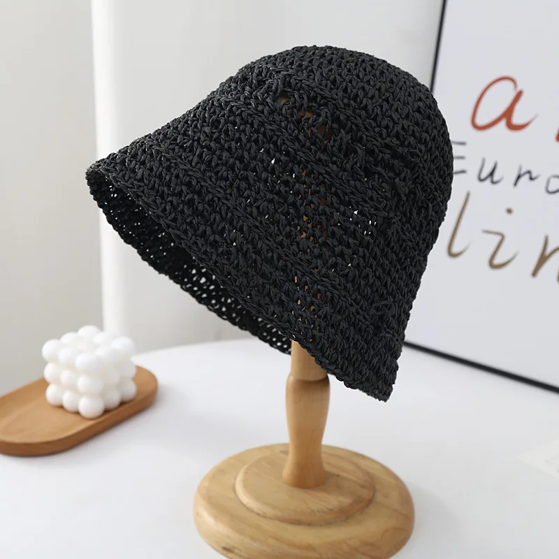 chapeau seau japonais d'été coréen l pays petit bord chapeau de paille polyvalent japonais tissé seau chapeaux plage crème solaire chapeau femmes chapeau seau japonais d'été coréen l pays petit bord chapeau de paille polyvalent japonais tissé seau chapeaux plage crème solaire chapeau femmes