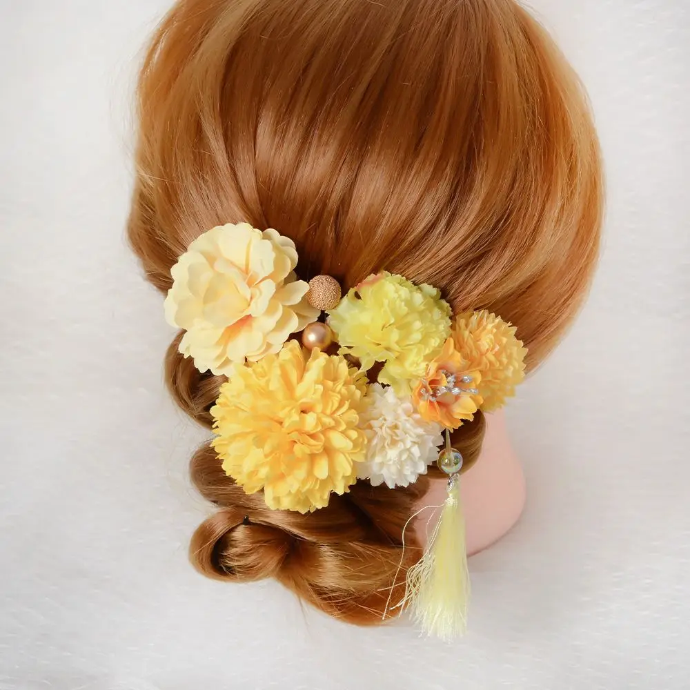 bijoux style japonais fleur fourchettes à cheveux fleur à la main japonais kimono pinces à cheveux tissu vintage glands bâton de cheveux filles bijoux style japonais fleur fourchettes à cheveux fleur à la main japonais kimono pinces à cheveux tissu vintage glands bâton de cheveux filles