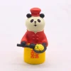 chat japonais zakka épicerie restaurant chinois panda scène miniature petit commerçant châtain chinois lamian nouilles dim sum
