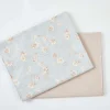 Petit tissu sergé imprimé Floral gris kaki 160x50cm, tissu à coudre en coton doux et Durable 40S Petit tissu sergé imprimé Floral gris kaki 160x50cm, tissu à coudre en coton doux et Durable 40S