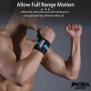 bandes de poignet d'haltérophilie, support de poignet professionnel avec boucle de pouce robuste, meilleure enveloppe pour l'entraînement de force, 1 pièce