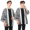 2025 halloween femmes/hommes été décontracté cool streetwear démon slayer kimetsu no yaiba imprimer japonais anime kimono