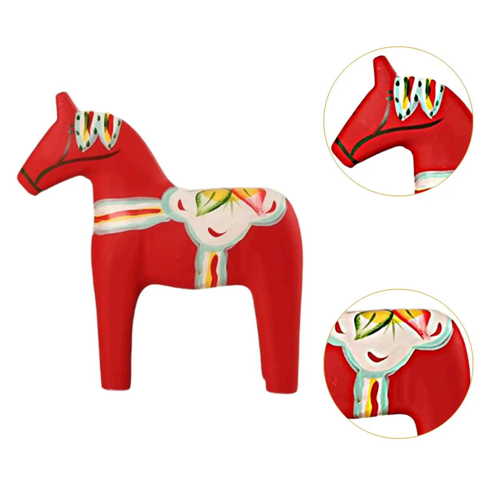 ornement de cheval dala en bois peint à la main, figurine de cheval décorative nordique, collection, décor à la maison, cadeau chauffant 007 ornement de cheval dala en bois peint à la main, figurine de cheval décorative nordique, collection, décor à la maison, cadeau chauffant 007