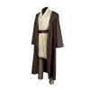 costume jedi obi wan cosplay, déguisement d'halloween, tenues de fête de carnaval