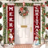 joyeux noël porte bannière décoration 2025 décor de noël pour la maison noël suspendus ornements navidad noel cadeaux nouvel an 2026