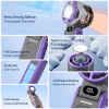 kinscoter ventilateur portatif pliable extérieur mini refroidissement rechargeable 3600 mah 100 niveaux contrôle gratuit ventilateur turbo haute vitesse