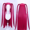 tresses violettes pour filles, extensions de cheveux longs rumi, perruque de cosplay pour fête sur scène, costume d'halloween pour enfants