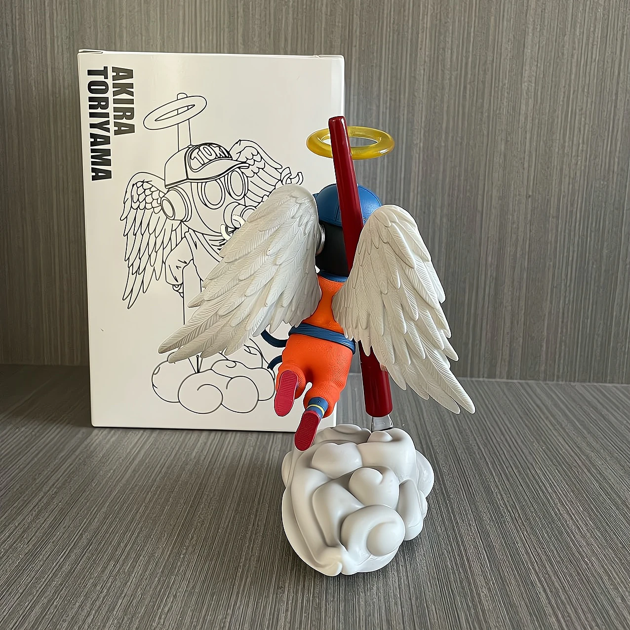 figurine de dessin animé dragon ball toriyama akira, 20cm, modèle périphérique, scène, décoration de bureau, ornements, cadeaux d'anniversaire, jouets figurine de dessin animé dragon ball toriyama akira, 20cm, modèle périphérique, scène, décoration de bureau, ornements, cadeaux d'anniversaire, jouets