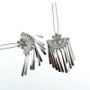Épingles à cheveux vintage à pampilles pour femmes, pince à cheveux kimono kanzashi, accessoire cosplay, cadeau de fête de noël