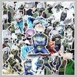 Naruto 50/pcs Hatake Kakashi autocollants japonais Anime étanche décoration bagages ordinateur portable autocollants
