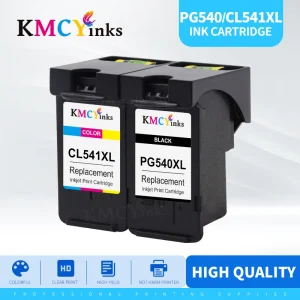 KMCYinks PG-540 CL-541 PG540 CL541 cartouche d&rsquo;encre rechargeable pour Canon Pixma MG2250 MG3150 TS5151 TS5150 MG4250 MG3650