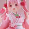 taito original hatsune ku sakura wafuu kguadalver maid coreful anime figurine modèle, jouets à collectionner, cadeau kawaii, 18cm