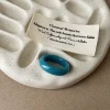 huanzhi – bague ronde géométrique vintage en résine, bijoux minimalistes uniques, japonais et coréen, nouveauté
