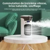 ventilateur d'air froid de bureau portable usb mini ventilateur de climatiseur multifonction à usage domestique pour le refroidissement personnel
