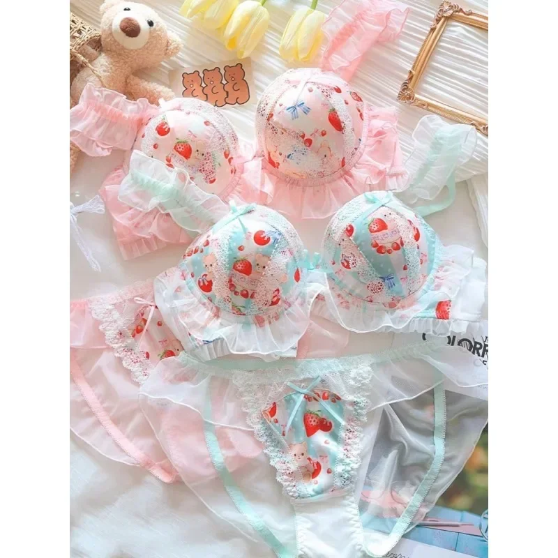 sous vêtements japonais mignons pour femmes sans anneau, couverture de soutien gorge africcup princesse lolita mignon sous vêtements japonais mignons pour femmes sans anneau, couverture de soutien gorge africcup princesse lolita mignon