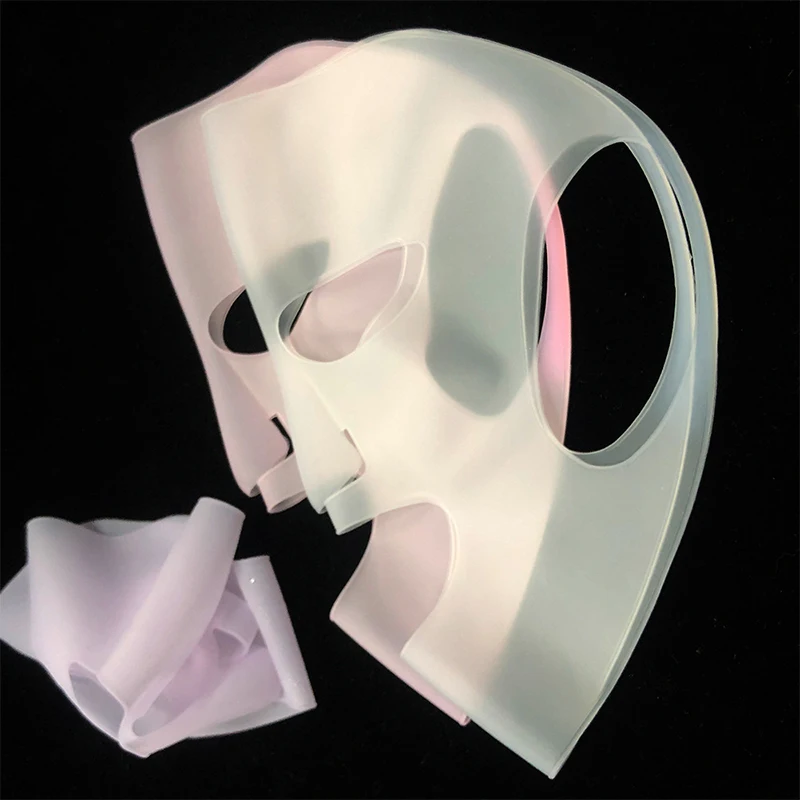 couverture de masque en silicone, masque fixe monté sur l'oreille pour hydrater et absorber l'essence, outil de soins du visage réutilisable couverture de masque en silicone, masque fixe monté sur l'oreille pour hydrater et absorber l'essence, outil de soins du visage réutilisable