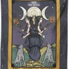 vikama tarot vintage tapisserie sorcellerie déesse païenne sorcière tenture murale astrologie chambre entrée tapisserie décorative