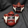 japonais samouraï oni démon masker halloween démon samouraï cosplay horreur prajna tueur dikker plastique maskers feestkostuum