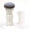 pinceau à raser en poils de sanglier et manche en bois | kit de toilettage pour hommes, outil de mousse de barbier, nettoyage du visage pour le savon de rasage