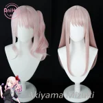 【AniHut】Akiyama Mizuki rose Cosplay perruque deux ver projet SEKAI scène colorée! Cheveux synthétiques bouclés résistants à la chaleur Akiyama Mizuki 【AniHut】Akiyama Mizuki rose Cosplay perruque deux ver projet SEKAI scène colorée! Cheveux synthétiques bouclés résistants à la chaleur Akiyama Mizuki
