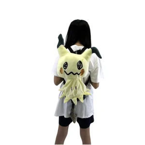 TAKARA TOMY-Sac à Dos Pokémon Mimikyu, Cartable d’Extérieur, Dessin Animé Amusant, Cadeau pour Étudiant, Nouvelle Collection TAKARA TOMY-Sac à Dos Pokémon Mimikyu, Cartable d’Extérieur, Dessin Animé Amusant, Cadeau pour Étudiant, Nouvelle Collection