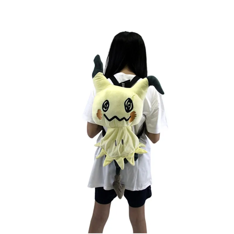 TAKARA TOMY-Sac à Dos Pokémon Mimikyu, Cartable d’Extérieur, Dessin Animé Amusant, Cadeau pour Étudiant, Nouvelle Collection TAKARA TOMY-Sac à Dos Pokémon Mimikyu, Cartable d’Extérieur, Dessin Animé Amusant, Cadeau pour Étudiant, Nouvelle Collection