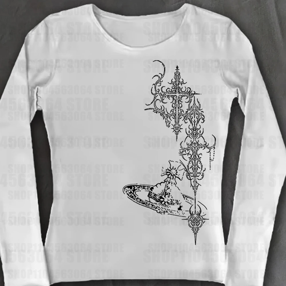 vintage goth emo fille harajuku manches longues t shirt femmes streetwear haut moulant été haute rue fille hauts courts 90s rue vintage goth emo fille harajuku manches longues t shirt femmes streetwear haut moulant été haute rue fille hauts courts 90s rue