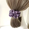 Grands chouchous élastiques en soie de mûrier Pure 100%, attaches pour cheveux, cordes à gomme, porte-queue de cheval pour femmes et filles, accessoires pour cheveux Grands chouchous élastiques en soie de mûrier Pure 100%, attaches pour cheveux, cordes à gomme, porte-queue de cheval pour femmes et filles, accessoires pour cheveux