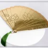 Éventail pliant chinois demon slayer douma, cosplay, motif japonais, artisanat d'art, cadeau, décoration de la maison, ornements, éventail à main de danse