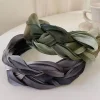 Maquillage femme filles maille lavage visage chapeaux torsadé tresse cheveux cerceau femmes bandeau Style coréen bandeau cheveux accessoires Maquillage femme filles maille lavage visage chapeaux torsadé tresse cheveux cerceau femmes bandeau Style coréen bandeau cheveux accessoires