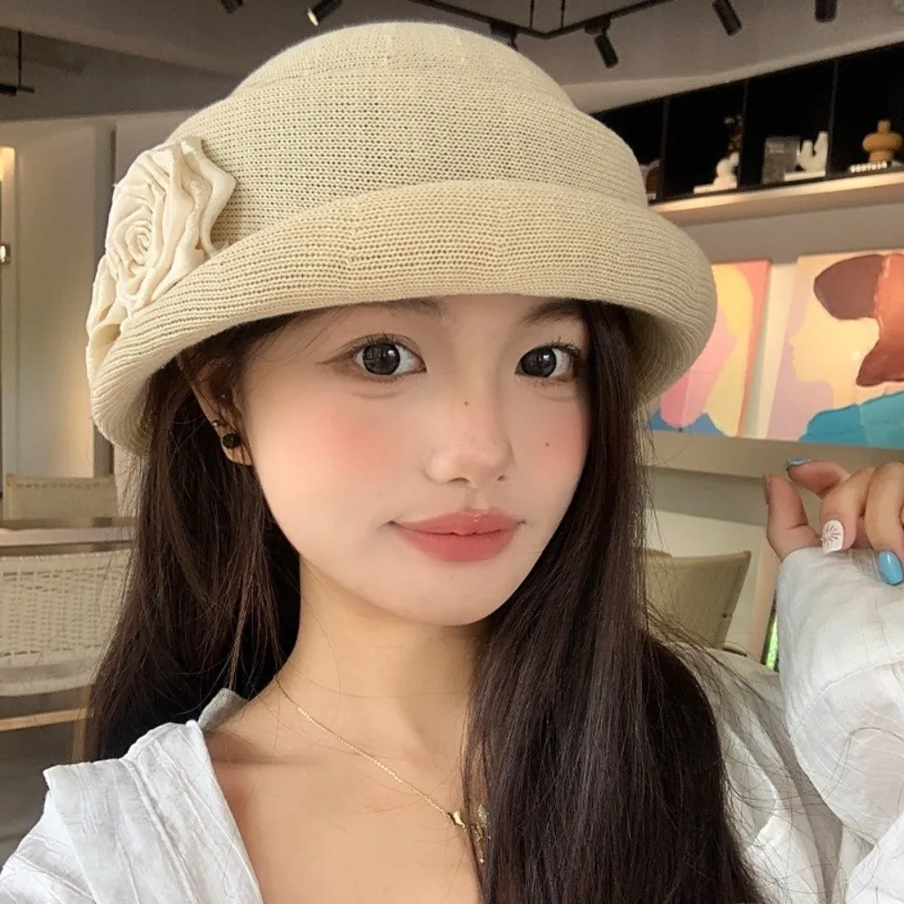 mode style français camélia fleur casquette curl bord hepburn floral melon chapeau britannique élégant femmes formel chapeau dame mode style français camélia fleur casquette curl bord hepburn floral melon chapeau britannique élégant femmes formel chapeau dame