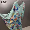 winyi robe traditionnelle africaine musulmane pour femme abaya dubaï caftan de luxe robe de soirée élégante robe maxi longueur couvertures de plage